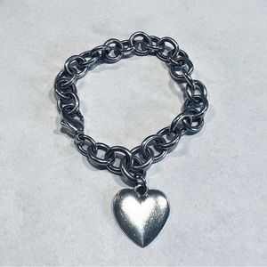 James Avery Heart Charm Bracelet - Sterling Silver